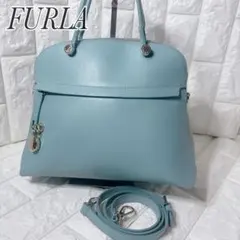 FURLA フルラパイパー 2way ハンドバッグ PIPER M DOME