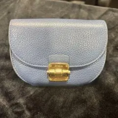 FURLA コインケース ブルー
