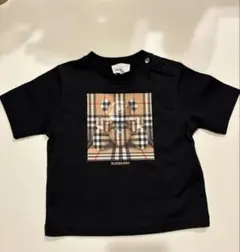 バーバリー ベビー Tシャツ トーマスベア ブラック 【86cm / 18M）】のサムネイル
