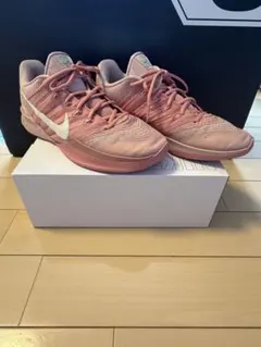 NIKE ナイキ GTハッスル3 ピンク グレー シルバー ホワイト 白 - メルカリ
