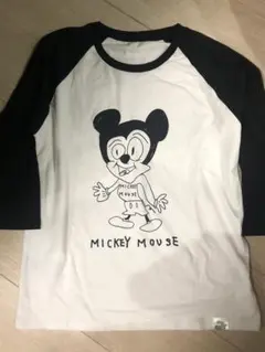 嵐を旅する展覧会 ラグランTシャツ　ミッキーマウス 嵐