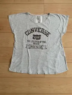 コンバースＴシャツ レディース　半袖グレー　Ｍ