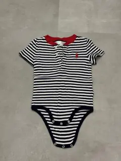 Ralph Lauren ボーダーロンパース12M
