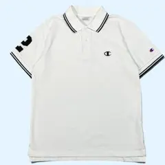 Champion チャンピオン 半袖 ポロシャツ M ホワイト ゴルフ メンズのサムネイル