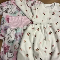 Hello Kitty フリースパジャマ 100cm