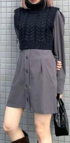 EMODA シャツワンピース