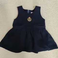 ミキハウス ワンピース ネイビー
