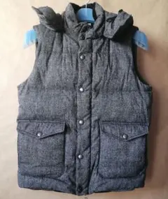 green label relaxing メンズ ダウンベスト Lサイズ グレー