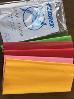 FLOREX クレープペーパー 6枚セット　　⑨