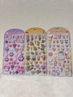 コットンパフィー　ズートピアベイマックススヌーピー