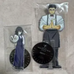 鬼滅の刃　モクテルバー　アクリルスタンド　アクスタ　伊黒小芭内　悲鳴嶼行冥