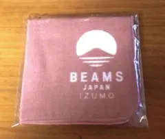 BEAMS 出雲限定 ピンクハンカチ