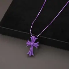 ラバーネックレス シリコンネックレス 十字架 クロス ユニセックス