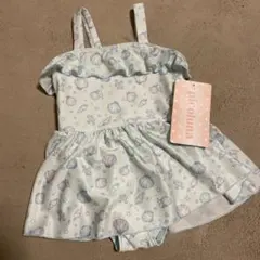 ★新品未使用★ワンピースタイプ水着 110㎝　貝殻