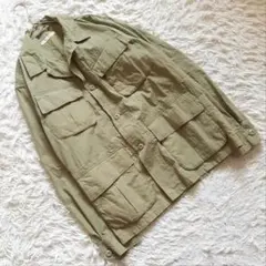 『ジャーナルスタンダード』 ワークシャツジャケット マチ付きポケット カジュアル