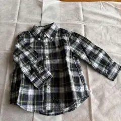 Ralph Lauren 12M 長袖チェックシャツ