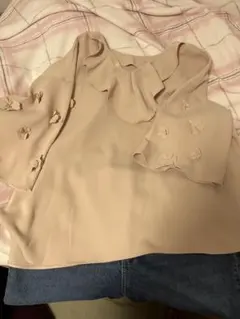 【セット売り】ローズティアラ　お花モチーフ　プルオーバー　デニム