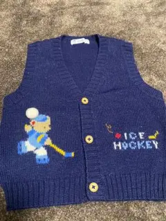 familiarニットベスト 100