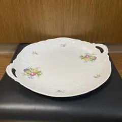 【美品】ローゼンタール★ラプソディブルー★デザート皿　6枚 ローゼンタール コバルトブルー 花柄 楕円 デザートプレート 21cm