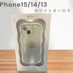 新品【iface BeBling1】iPhone15/14/13ホワイトオーロラ