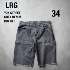 【極美品】LRG デニム ハーフパンツ ジョーツ 34 グレー y2kのサムネイル