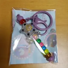 星型チャームのキーホルダー　ストラップ
