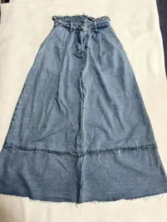 Bershka デニムスカート ダメージデニム ロングスカート デニムのサムネイル