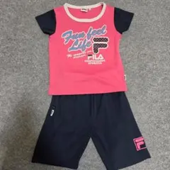 FILA キッズ Tシャツ ショートパンツ セット　130　女の子