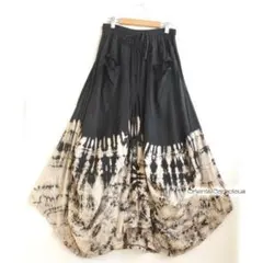 ボトムシックタイダイ・３Dドレープ・バルーンフレアスカート☆