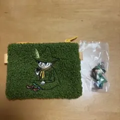 ムーミン ポーチ マスコットチャーム スナフキン セット