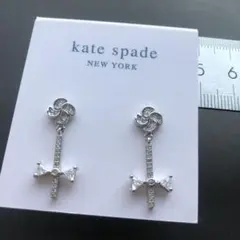kate spade クロスデザインピアス