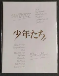 少年たち SixTONES＆SnowMan パンフレット