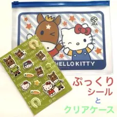 Hello Kitty TURFY✴︎コラボステッカー✴︎ぷっくりシール✴︎JRAのサムネイル