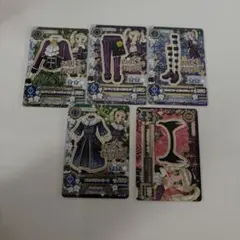 アイカツカード　プレミアム　フューチャリングガール　ロリゴシック　ラブクイーン アイカツカード プレミアム フューチャリングガール ロリ