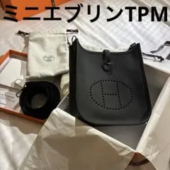 新品未使用】 エルメス ミニエブリンTPMトリヨンクレマンス キャバンK 