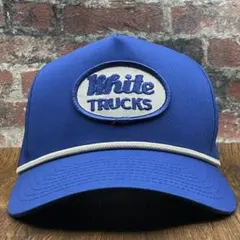 【ビンテージ】トラッカーキャップ70'sWHITE TRUCK