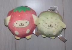 サンリオ フルーツ着ぐるみマスコット いちご キウイ プリン