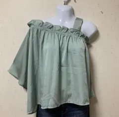 MURUA サテン ワンショル トップス (F) ムルーアのサムネイル