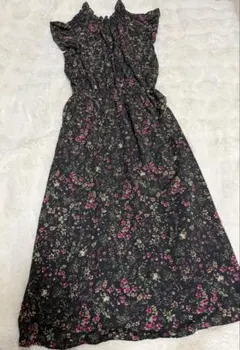 continuier de NICE CLAUPフラワープリントマキシワンピース