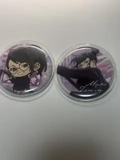 呪術廻戦 禪院真希 アニメキャラクター缶バッジ2個セット