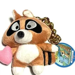 ぼのぼの HEAERTYマスコット アライグマ タグ付き プライズ品