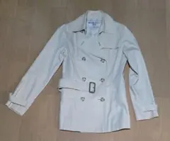 NATURAL BEAUTY BASIC ホワイトトレンチコート M