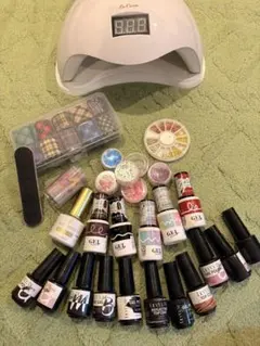 ネイルケアセット LEDライト・カラージェル