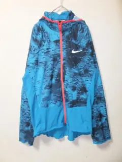 NIKE Shield M 総柄ランニング　ジャケット　パーカー
