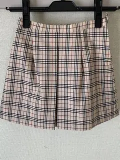 BURBERRY バーバリー　チェック柄スカート 120のサムネイル