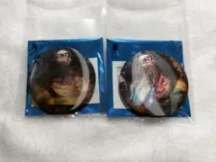 鬼滅の刃　水の呼吸アクションアニメーション缶バッジ　冨岡義勇