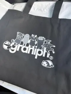 graniph 10周年記念トートバッグ 黒　イオンブラックフライデー