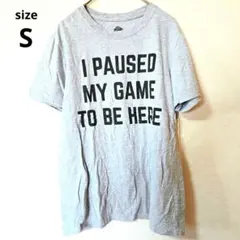 ann arbor グレーTシャツ Sサイズ 英語プリント