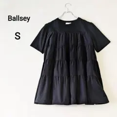 Ballsey　コットンジャージーコンビティアードプルオーバー　S　日本製のサムネイル