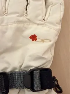 OP オーシャンパシフィック ホワイト スキーグローブ 防水性 二重